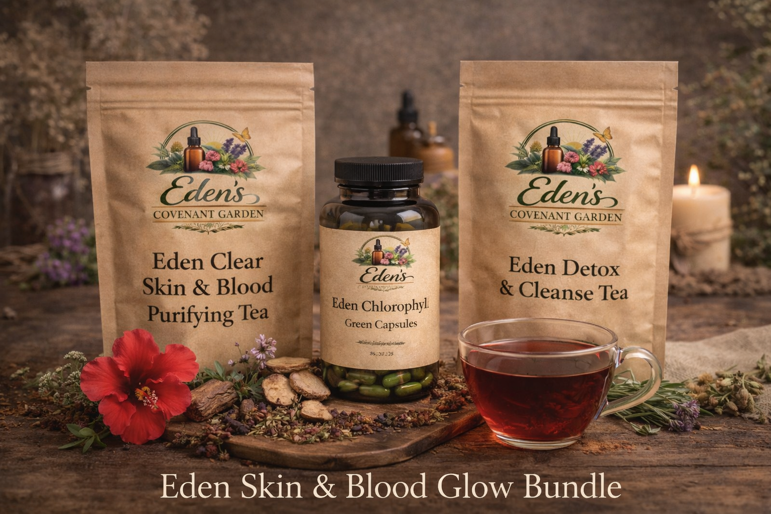 Eden Skin & Blood Glow Bundle