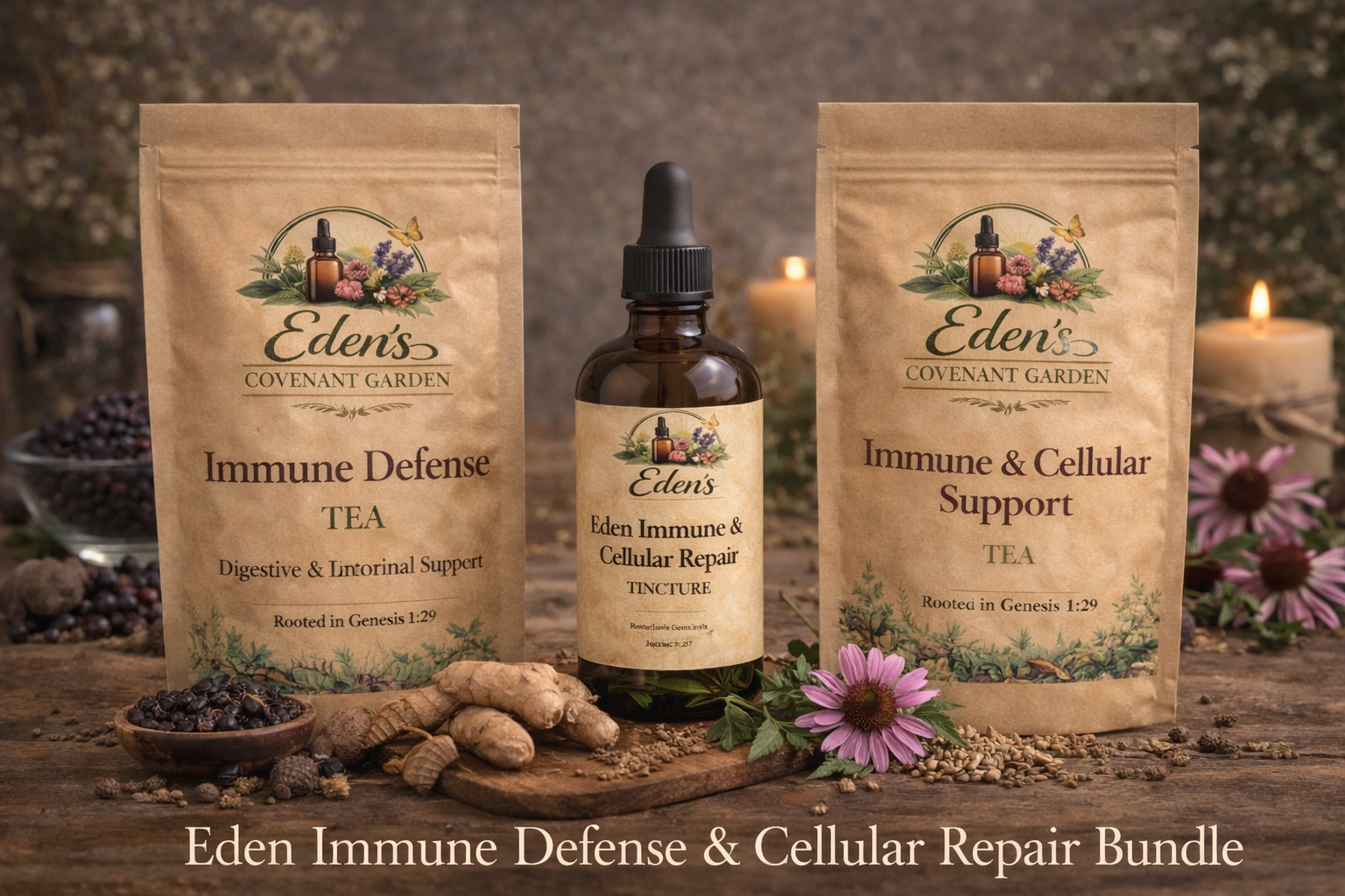 Eden Immune Defense & Cellular Repair Bundle